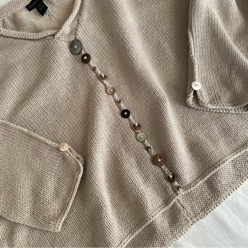 Sweater With Buttons Detail - image 4